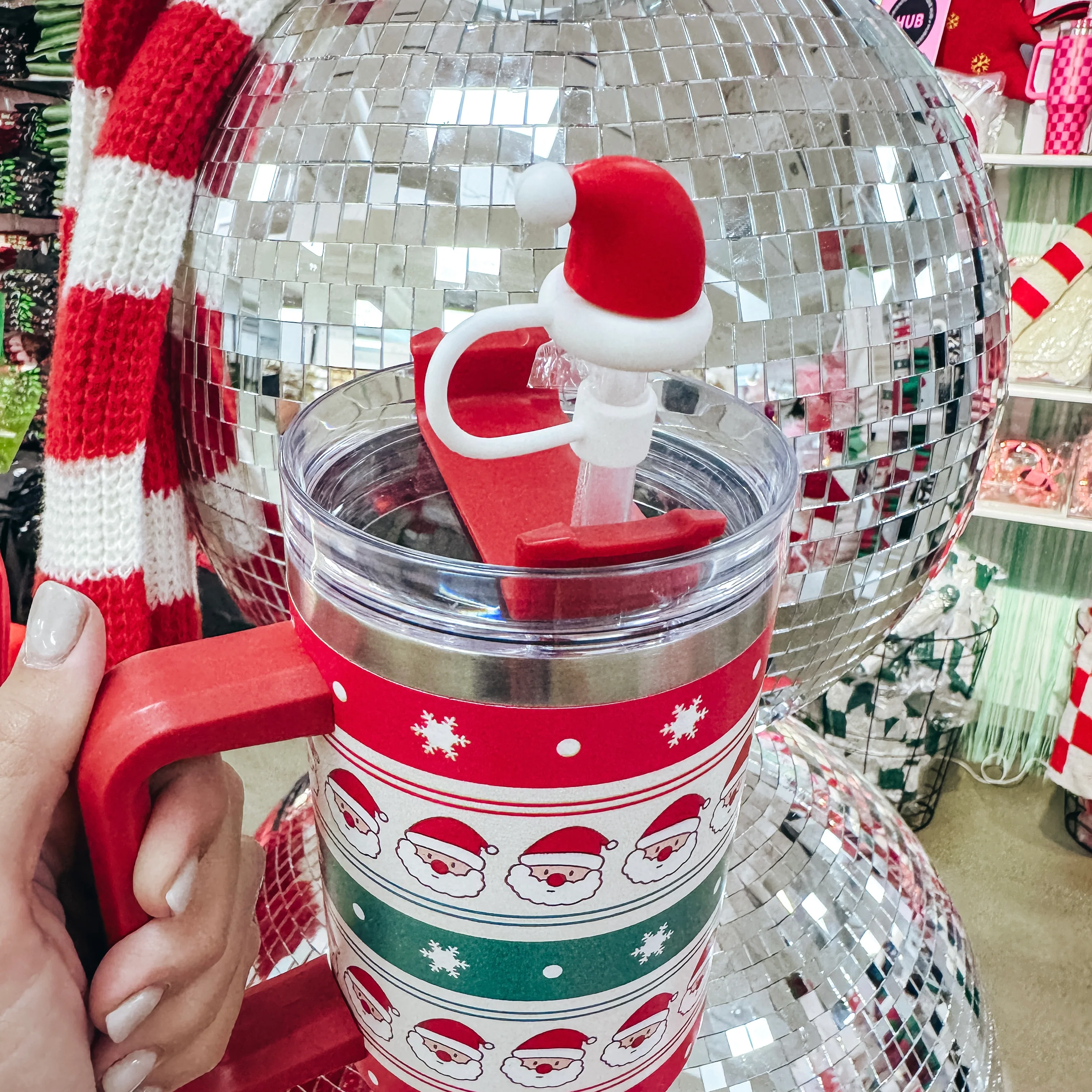 Christmas Straw Toppers - Image 3